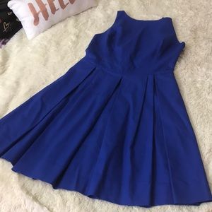 Ralph Lauren Blue Pleated mini Dress size 4